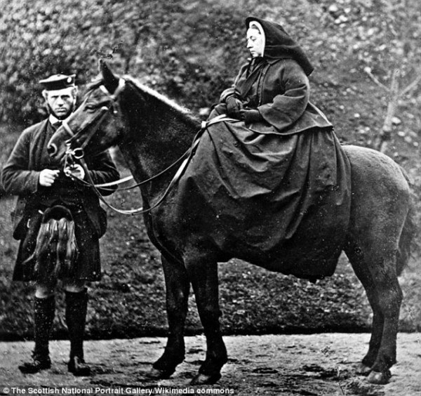Queen Victoria with John Brown